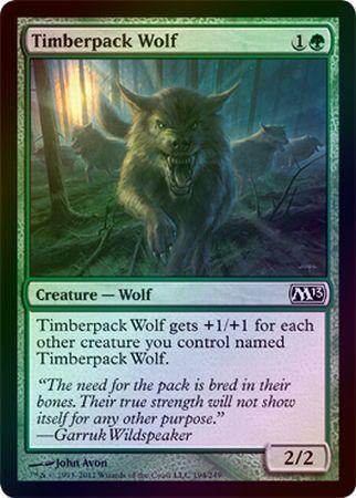 Timberpack Wolf Foil Magic 2013 M13 Foil Singles Timberpack Wolf Foil Magic 2013 M13 Foil Singles