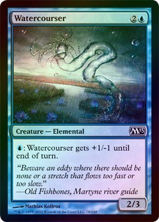 Watercourser Foil Magic 2013 M13 Foil Singles Watercourser Foil Magic 2013 M13 Foil Singles