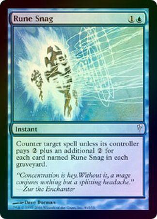 Rune Snag Foil Coldsnap Foil Singles Rune Snag Foil Coldsnap Foil Singles