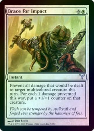 Brace for Impact Foil Dissension Foil Singles Brace for Impact Foil Dissension Foil Singles