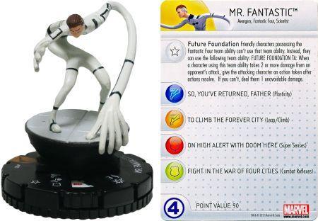 Mr Fantastic 101 LE Marvel Chaos War Marvel Heroclix Mr Fantastic 101 LE Marvel Chaos War Marvel Heroclix