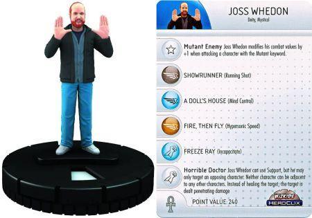 Joss Whedon 002 LE Comic Con Movie IV Heroclix Joss Whedon 002 LE Comic Con Movie IV Heroclix