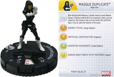 Masque Duplicate 007 Marvel Chaos War Marvel Heroclix Marvel Chaos War Masque Duplicate 007 Marvel Chaos War Marvel Heroclix Marvel Chaos War