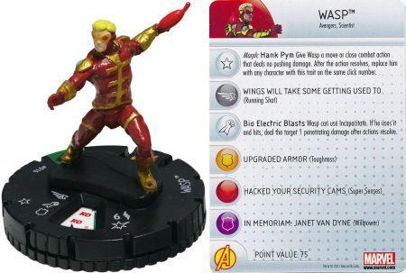 Wasp 016 Marvel Chaos War Marvel Heroclix Marvel Chaos War Wasp 016 Marvel Chaos War Marvel Heroclix Marvel Chaos War