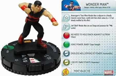 Heroclix Chaos War set Vision #100 Limited Edition figure w/card! 