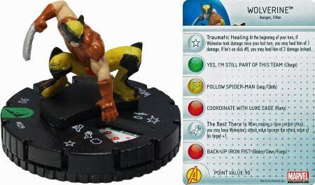 Wolverine 029 Marvel Chaos War Marvel Heroclix Wolverine 029 Marvel Chaos War Marvel Heroclix