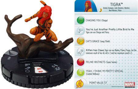 Tigra 036 Marvel Chaos War Marvel Heroclix Tigra 036 Marvel Chaos War Marvel Heroclix