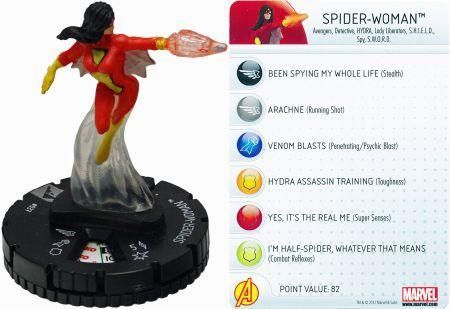 Spider Woman 037 Marvel Chaos War Marvel Heroclix Marvel Chaos War Spider Woman 037 Marvel Chaos War Marvel Heroclix Marvel Chaos War