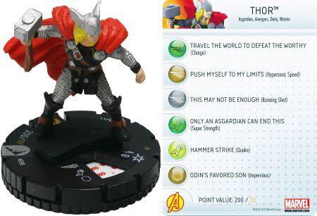 THOR AND HERCULES #059 #59 Chaos War Marvel Heroclix Chase Rare 