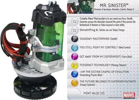 Mr Sinister 047 Marvel Chaos War Marvel Heroclix Mr Sinister 047 Marvel Chaos War Marvel Heroclix