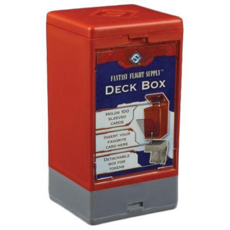 Fantasy Flight Red Deck Box FFGFFS59 Deck Boxes Gaming Storage Fantasy Flight Red Deck Box FFGFFS59 Deck Boxes Gaming Storage