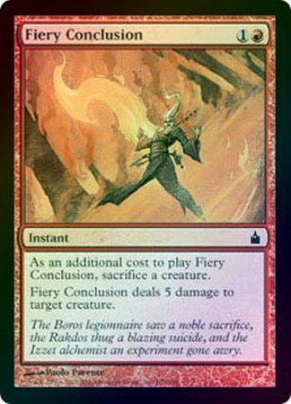 Fiery Conclusion Foil Fiery Conclusion Foil