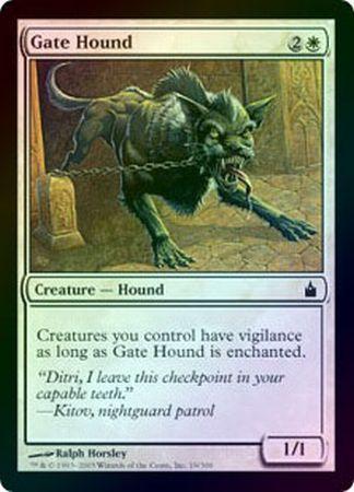 Gate Hound Foil Ravnica Foil Singles Gate Hound Foil Ravnica Foil Singles