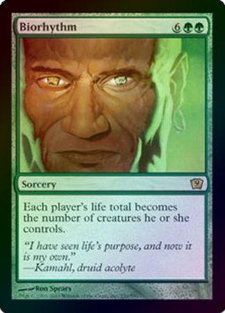 Biorhythm Foil MTG 9th Edition Foil Singles Biorhythm Foil MTG 9th Edition Foil Singles