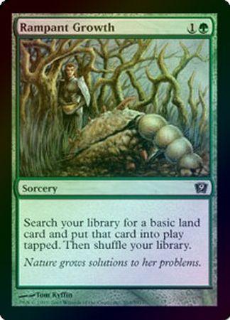 Rampant Growth Foil MTG 9th Edition Foil Singles Rampant Growth Foil MTG 9th Edition Foil Singles