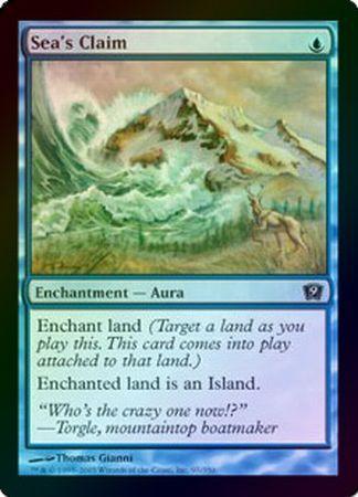 Sea s Claim Foil MTG 9th Edition Foil Singles Sea s Claim Foil MTG 9th Edition Foil Singles