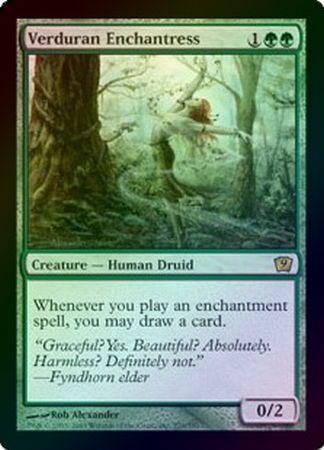 Verduran Enchantress Foil MTG 9th Edition Foil Singles Verduran Enchantress Foil MTG 9th Edition Foil Singles