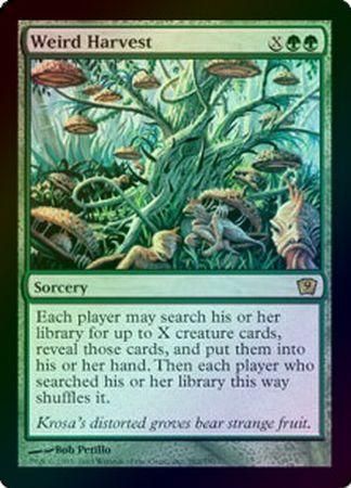 Weird Harvest Foil MTG 9th Edition Foil Singles Weird Harvest Foil MTG 9th Edition Foil Singles