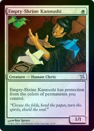 Empty Shrine Kannushi Foil Betrayers of Kamigawa Foil Singles Empty Shrine Kannushi Foil Betrayers of Kamigawa Foil Singles