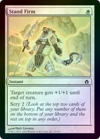 Stand Firm Foil Fifth Dawn Foil Singles Stand Firm Foil Fifth Dawn Foil Singles