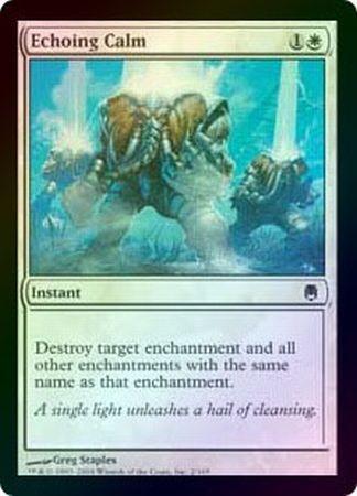 Echoing Calm Foil Darksteel Foil Singles Echoing Calm Foil Darksteel Foil Singles