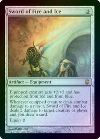 Sword of Fire and Ice Foil Darksteel Foil Singles Sword of Fire and Ice Foil Darksteel Foil Singles