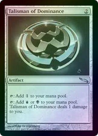 Talisman of Dominance Foil Mirrodin Foil Singles Talisman of Dominance Foil Mirrodin Foil Singles