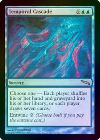 Temporal Cascade Foil Mirrodin Foil Singles Temporal Cascade Foil Mirrodin Foil Singles