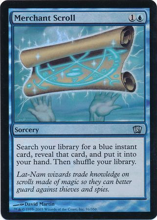 Merchant Scroll Foil Merchant Scroll Foil