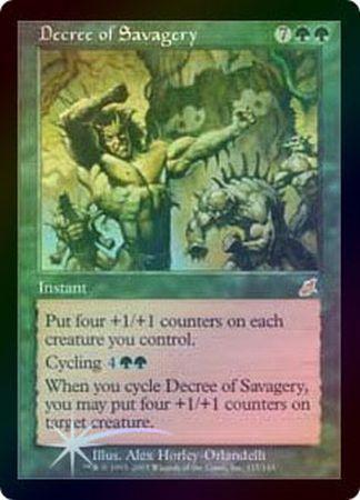 Decree of Savagery Foil Decree of Savagery Foil