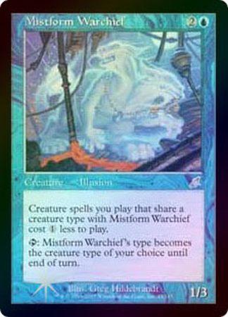 Mistform Warchief Foil Scourge Foil Singles Mistform Warchief Foil Scourge Foil Singles