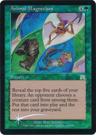 Animal Magnetism Foil Onslaught Foil Singles Animal Magnetism Foil Onslaught Foil Singles