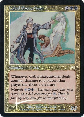 Cabal Executioner Foil Onslaught Foil Singles Cabal Executioner Foil Onslaught Foil Singles