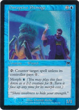 Disruptive Pitmage Foil Onslaught Foil Singles Disruptive Pitmage Foil Onslaught Foil Singles