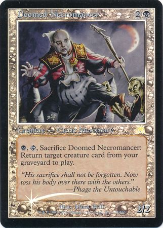 Doomed Necromancer Foil Onslaught Foil Singles Doomed Necromancer Foil Onslaught Foil Singles