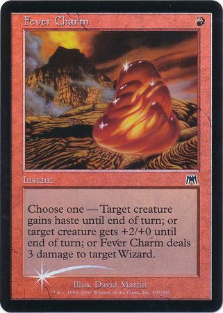 Fever Charm Foil Onslaught Foil Singles Fever Charm Foil Onslaught Foil Singles