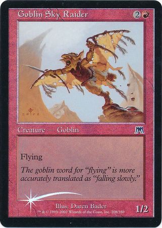Goblin Sky Raider Foil Goblin Sky Raider Foil