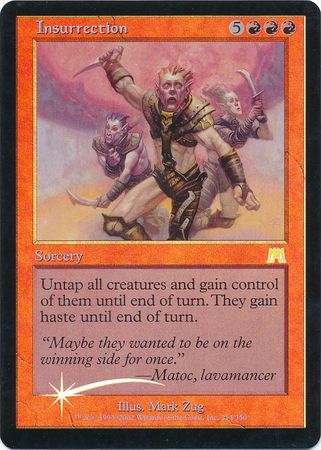Insurrection Foil Onslaught Foil Singles