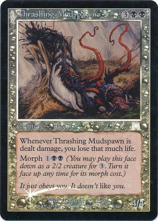 Thrashing Mudspawn Foil Onslaught Foil Singles Thrashing Mudspawn Foil Onslaught Foil Singles