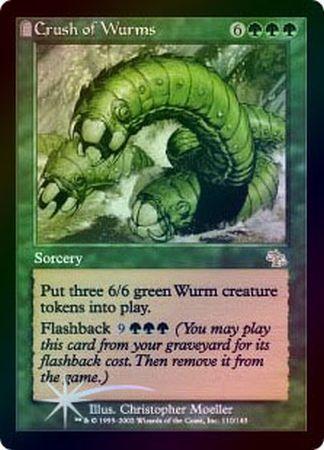 Crush of Wurms Foil Judgment Foil Singles Crush of Wurms Foil Judgment Foil Singles