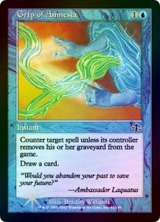 Grip of Amnesia Foil Judgment Foil Singles Grip of Amnesia Foil Judgment Foil Singles