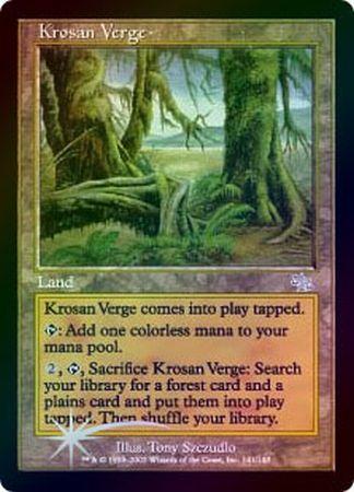 Krosan Verge Foil Judgment Foil Singles Krosan Verge Foil Judgment Foil Singles