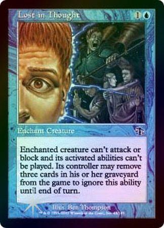 Lost in Thought Foil Judgment Foil Singles Lost in Thought Foil Judgment Foil Singles