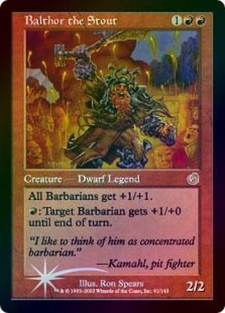 Balthor the Stout Foil Balthor the Stout Foil