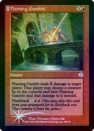 Flaming Gambit Foil Torment Foil Singles Flaming Gambit Foil Torment Foil Singles