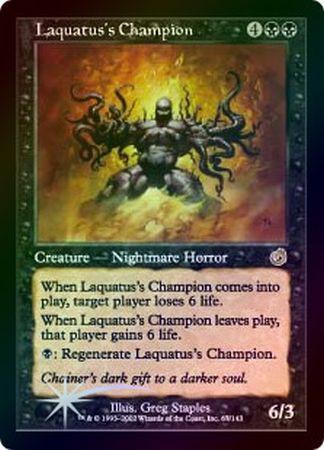 Laquatus s Champion Foil Torment Foil Singles Laquatus s Champion Foil Torment Foil Singles