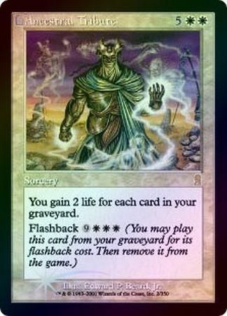 Ancestral Tribute Foil Odyssey Foil Singles Ancestral Tribute Foil Odyssey Foil Singles