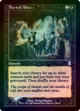 Buried Alive Foil Odyssey Foil Singles Buried Alive Foil Odyssey Foil Singles