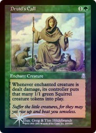 Druid s Call Foil Odyssey Foil Singles Druid s Call Foil Odyssey Foil Singles