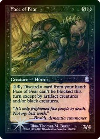 Face of Fear Foil Face of Fear Foil
